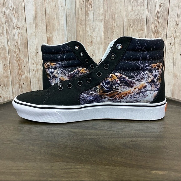 Vans x Discovery Sk8-Hi Project Cat Comfycush High Top Sneakers Size 10 Women - Picture 9 of 15